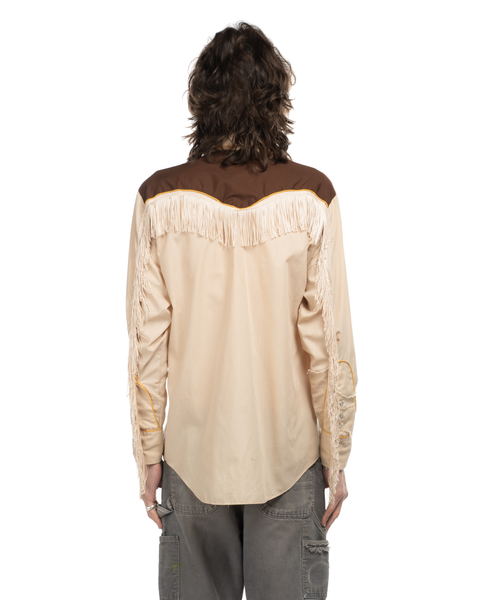 1970s Fringe Western Shirt