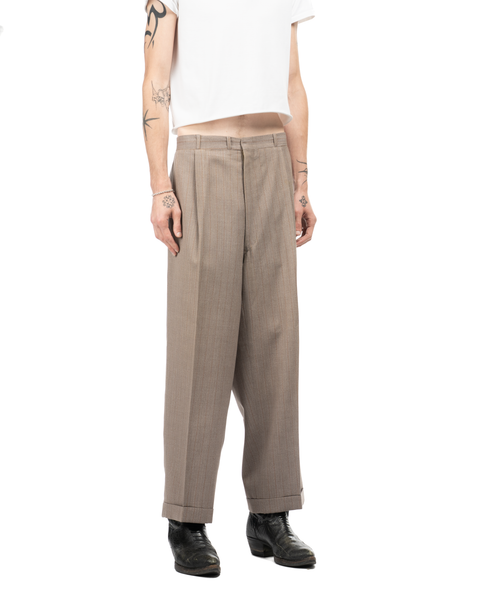 1950s Pleated Wool Trousers