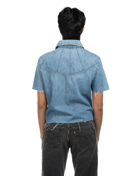 1970s Cropped Wrangler Shirt