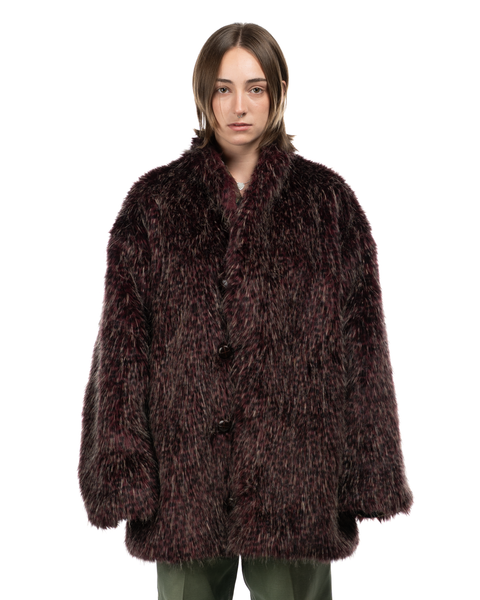 1970s Reversible Faux Fur Coat