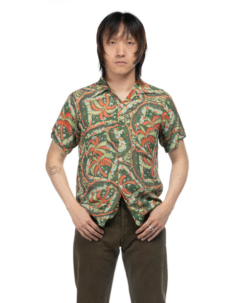 1960s Rayon Aloha Shirt