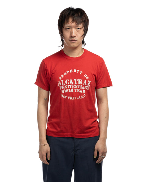 80's Alcatraz Swim Team Tee - Medium