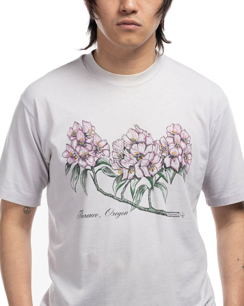 1980s Rhododendron Floral Tee