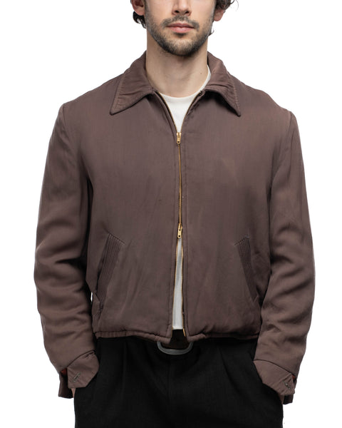 50's Insulated Gabardine Ricky Jacket - Large