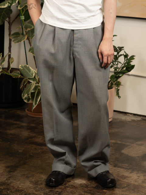 1940s Pleated Trousers