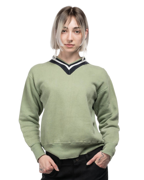 1950s V-Neck Sweatshirt