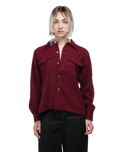 1950s Arrow Wool Button-Up