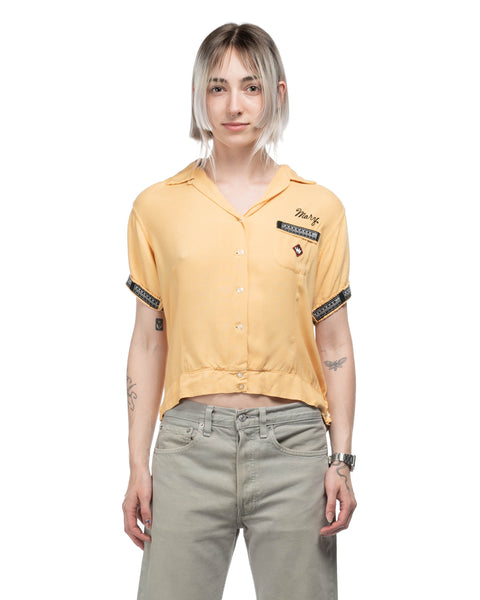 1960s Apple Drugs Bowling Shirt