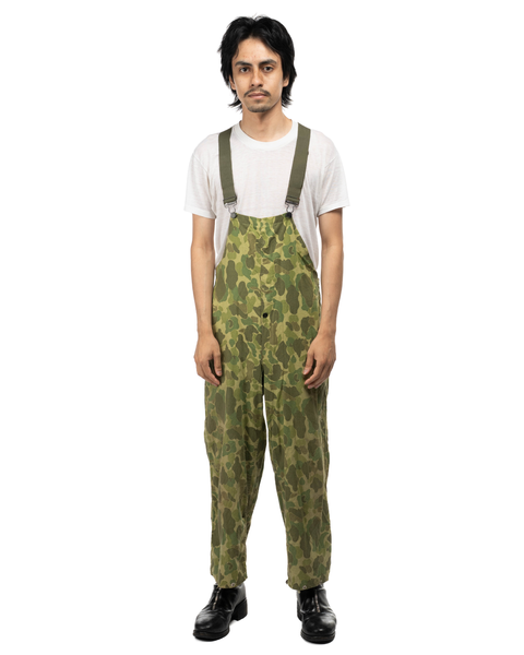 1950s HBT Camo Bibs