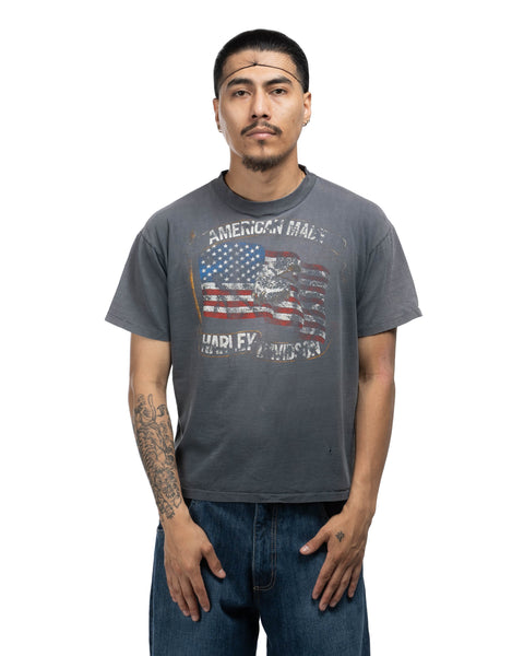 80s Remember Pearl Harbor Harley Davidson Tee - Large