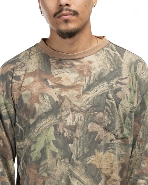 90s Realtree Camo Long-Sleeve - Large