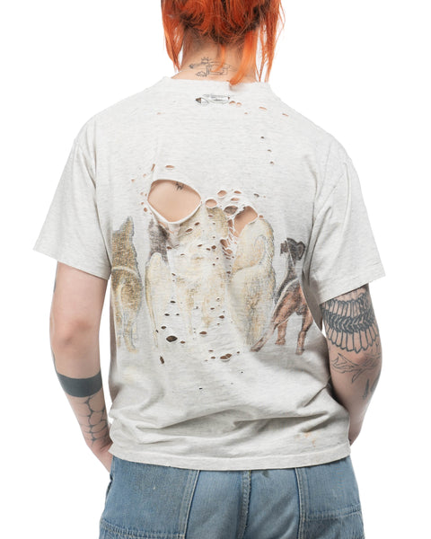 90's Thrashed Dogs Tee - Medium