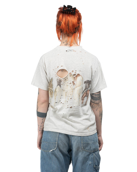 90's Thrashed Dogs Tee - Medium