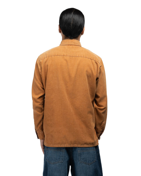 1960s Corduroy Flat Hem Shirt