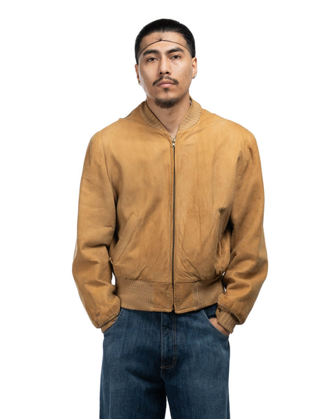 1960s Suede Bomber Jacket