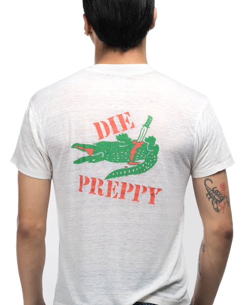 80s Die Preppy Punk Tee - Large