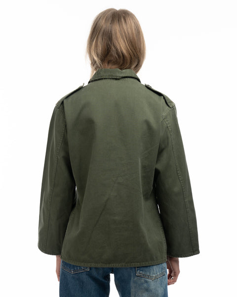 70’s Portuguese HBT Military Shirt - Small