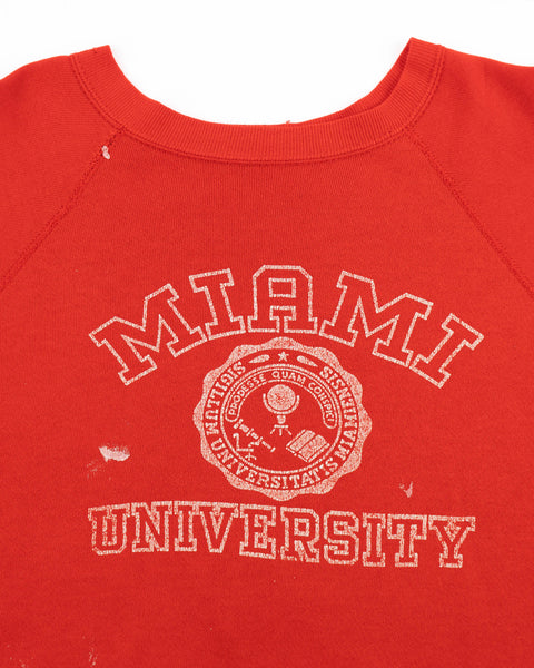 70’s Miami University Crewneck - Large