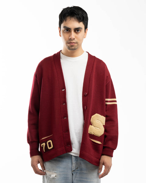 60’s Dehen Varsity Cardigan - Large