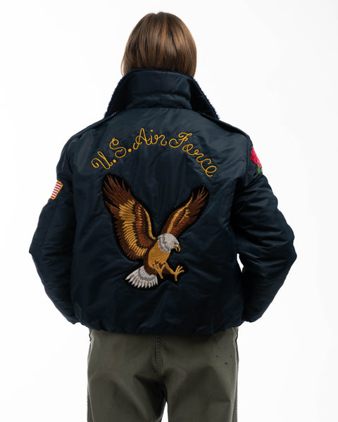 70’s Souvenir USAF Bomber - Large