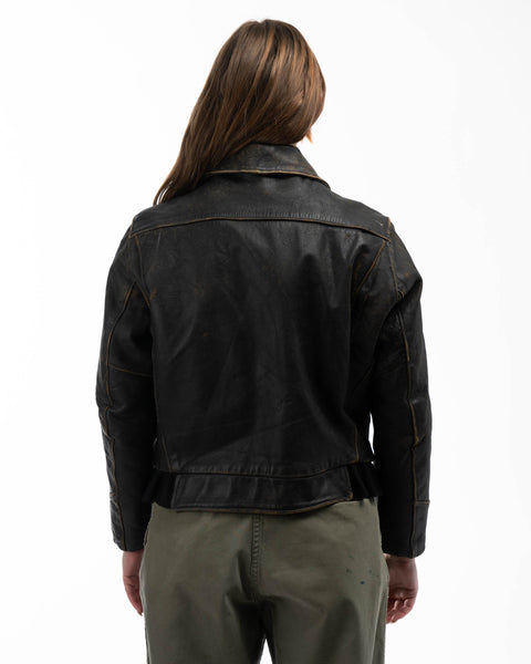 70’s Taylor Leatherwear Officer Jacket - Medium