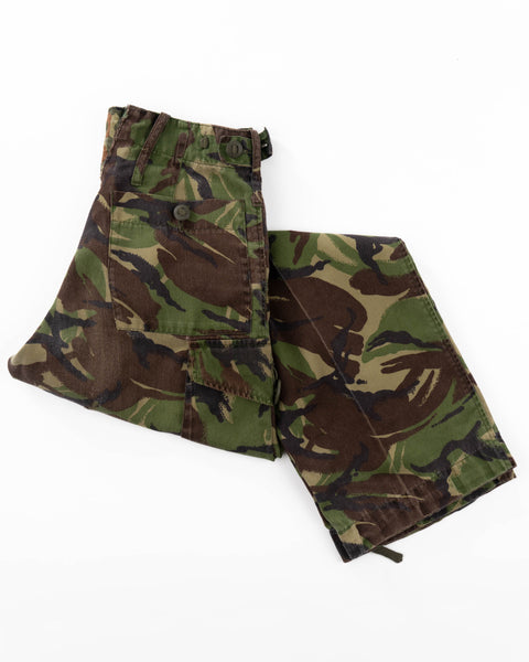 70’s Repaired DPM Camo Pants - 26” x 28”