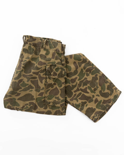 60’s Camo Pants - 33” x 28.5”