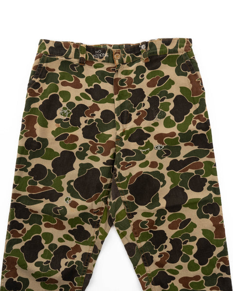 70’s Camo Pants - 36” x 25”