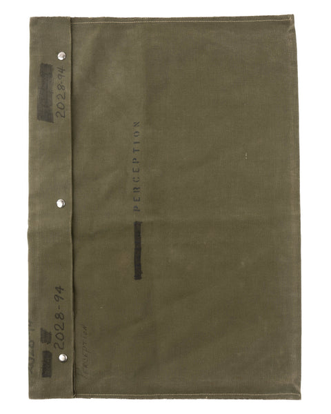 50's Military Oversized Canvas portfolio - OS