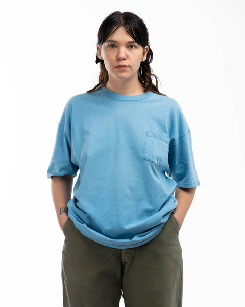 80’s Blank Pocket Tee - XL