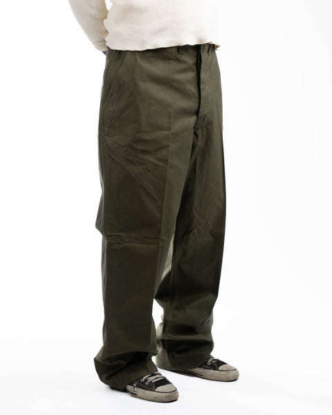 WW2 Unissued Cotton OD Field Trousers - 36” x 32”