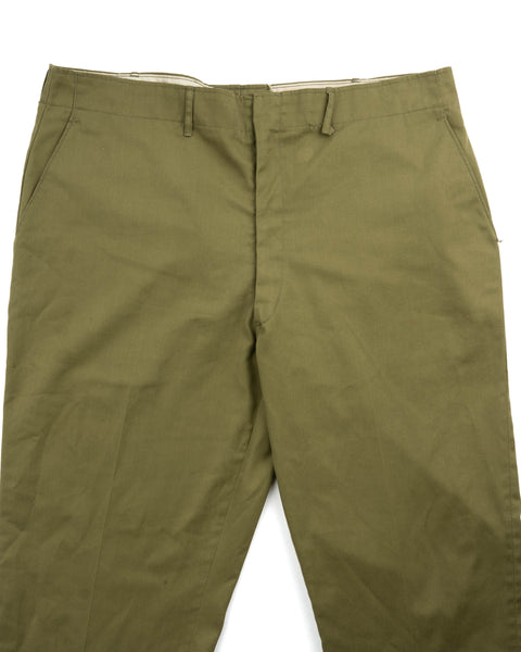 60’s Light Cotton Trousers - 37” x 28.5”