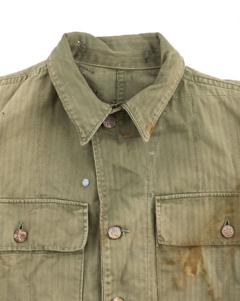 WW2 POW Short Sleeve HBT - Medium