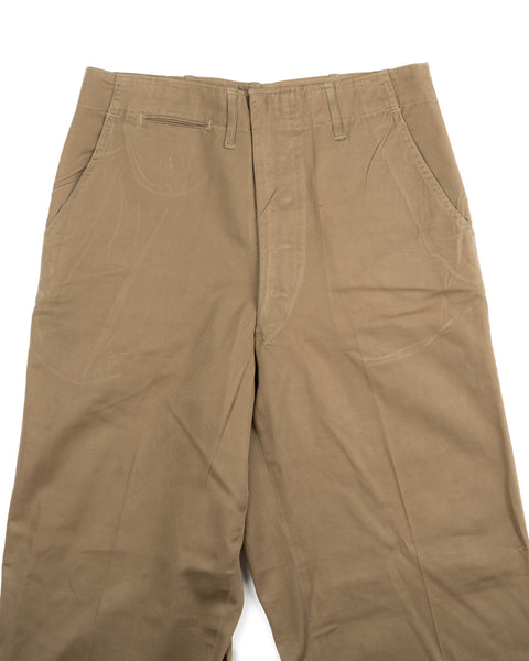 40's Gabardine Officer Chinos - 30" x 33"