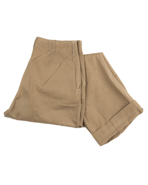 40's Gabardine Officer Chinos - 30" x 33"
