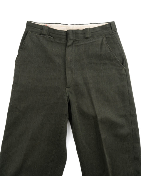 70’s Repaired Unitog Whipcord Trousers - 29” x 25”