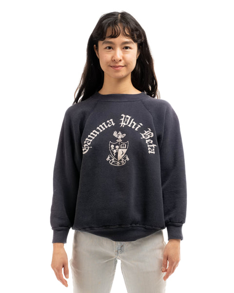60's Collegiate Raglan Sweatshirt - Medium