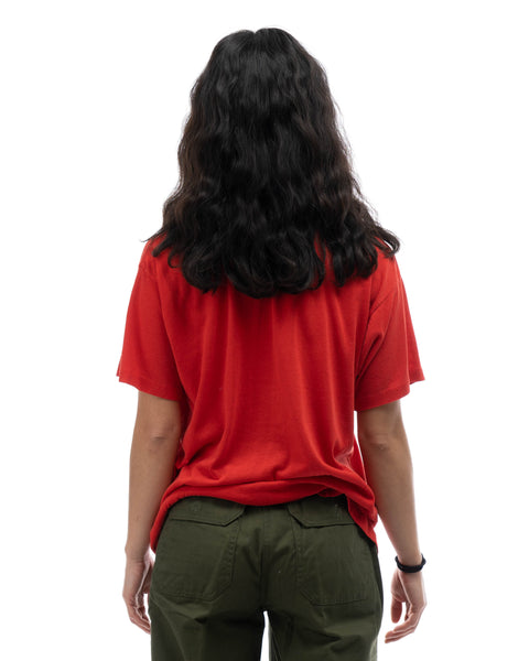 80’s Plain Red Tee - Small