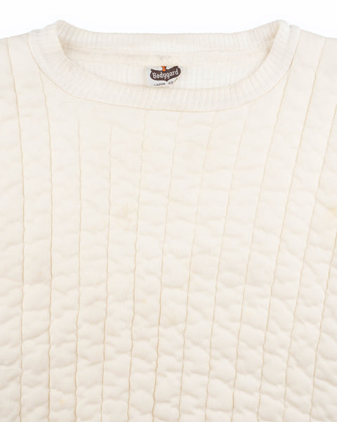 60’s Quilted Bodyguard Sweatshirt - Small