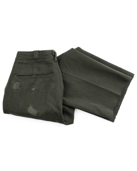 70’s Repaired Unitog Whipcord Trousers - 29” x 25”