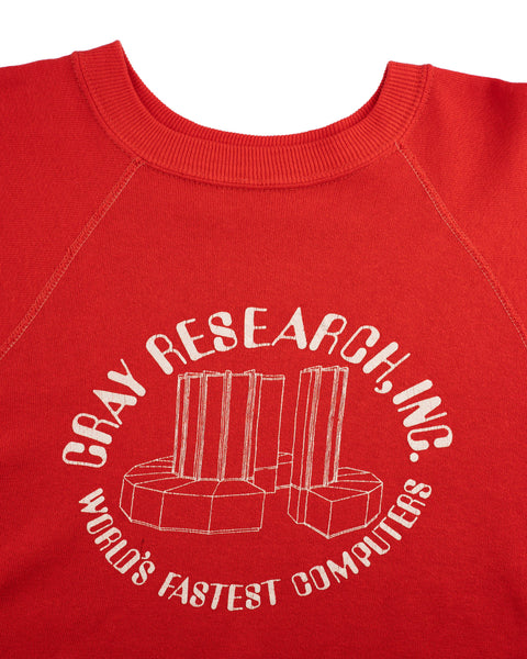 80’s Gray Research Computers Sweatshirt - Small