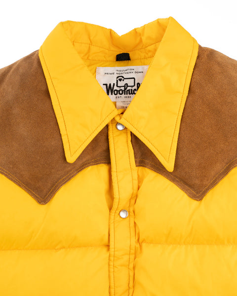 70’s Woolrich Suede Trimmed Vest - Medium