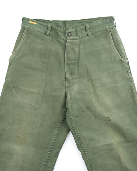 50's Sateen Utility Trousers - 30” x 29”