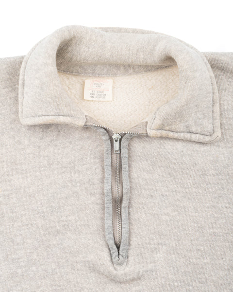 60’s Quarter Zip Sweatshirt - Medium