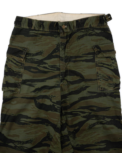 70’s Ripstop Tiger Stripe Cargos - 33” x 27”
