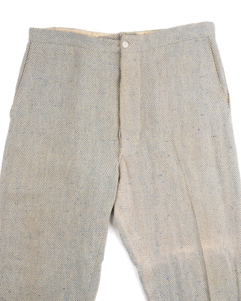 40’s Tweed Trousers - 33.5” x 30.5”