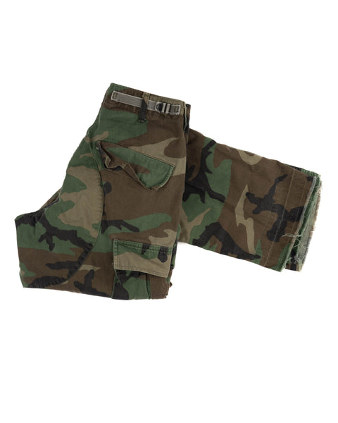 80’s Camo Cargo Pants - 25” x 31”
