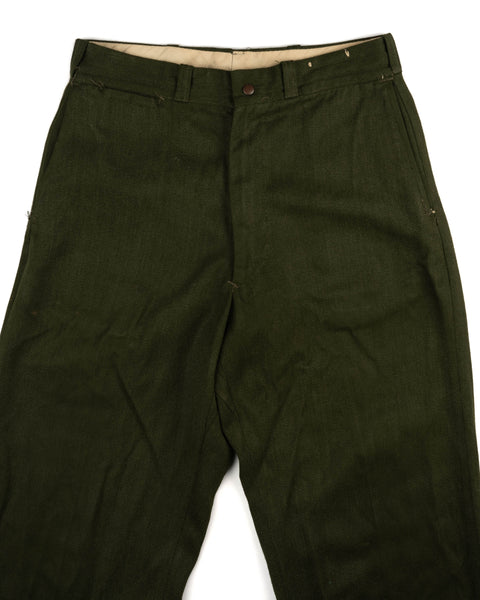 50’s Hercules Sanforized Wool Trousers - 30” x 28”