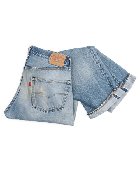 80’s Patched Levi’s Redline Denim - 34” x 34”