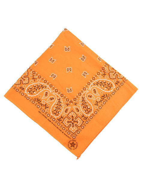 90's Orange Bandana - OS